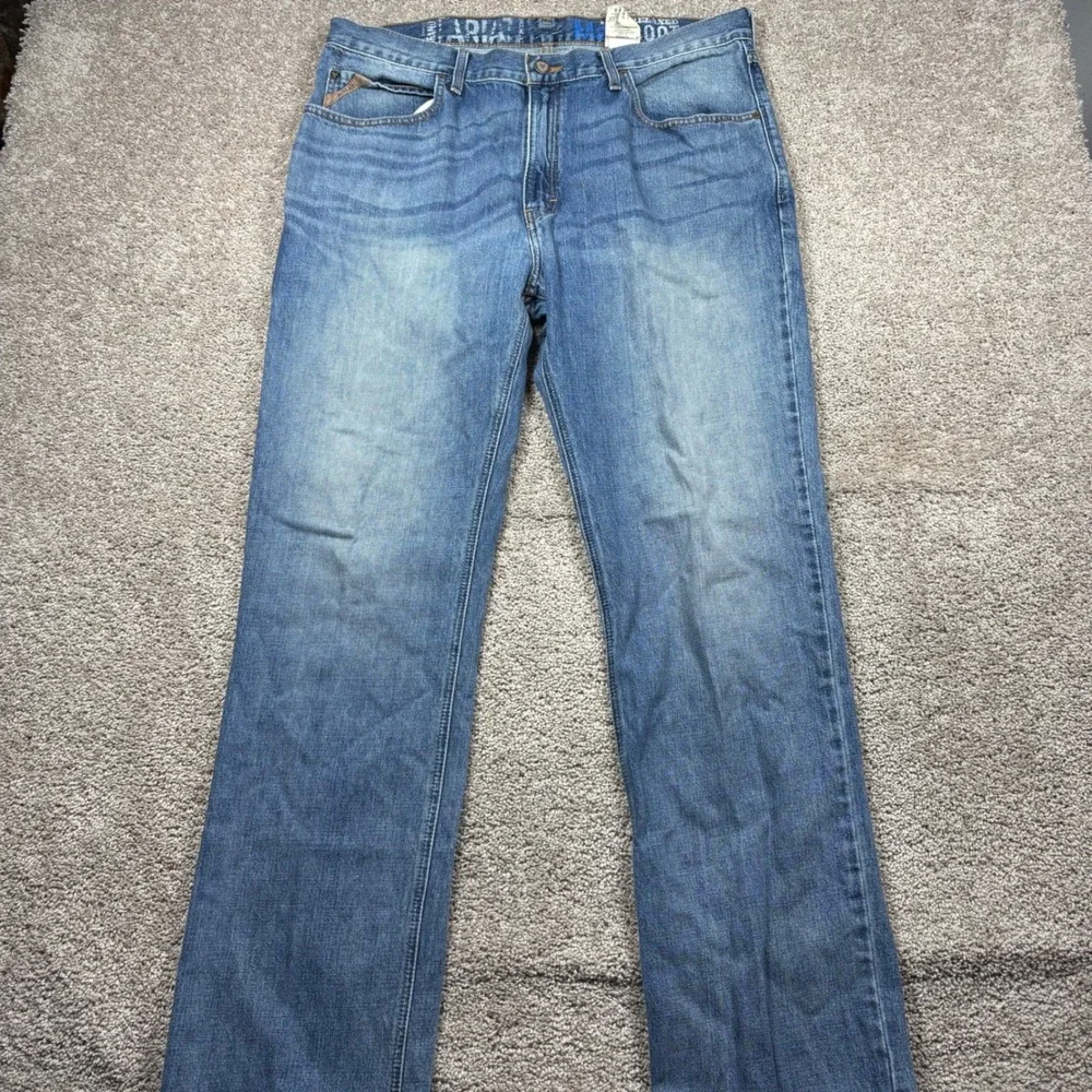 Ariat M2 Legacy Boot Relaxed Fit Jeans Mens 38x36 Granite Medium Wash 10008398